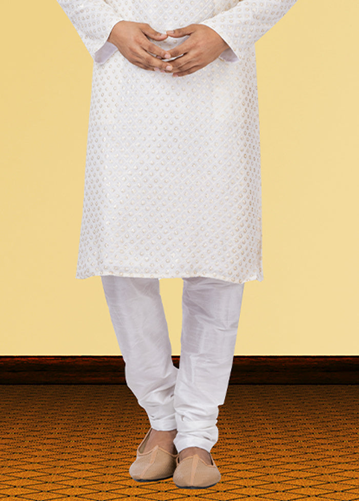 Multicolor Georgette 2 Pc Kurta Pajama Set