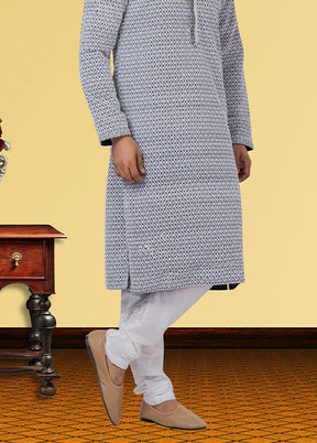 Multicolor Georgette 2 Pc Kurta Pajama Set