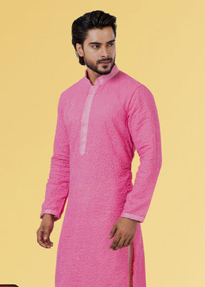 Multicolor Georgette 2 Pc Kurta Pajama Set