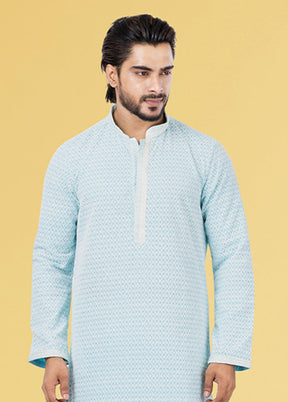 Multicolor Georgette 2 Pc Kurta Pajama Set