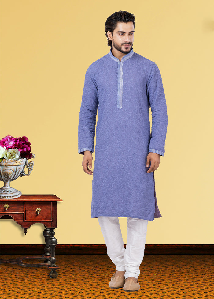 Multicolor Georgette 2 Pc Kurta Pajama Set