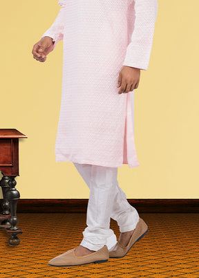 Multicolor Georgette 2 Pc Kurta Pajama Set