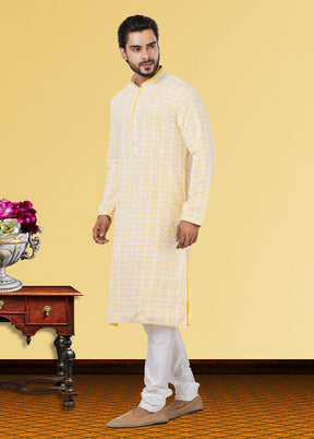 Multicolor Georgette 2 Pc Kurta Pajama Set