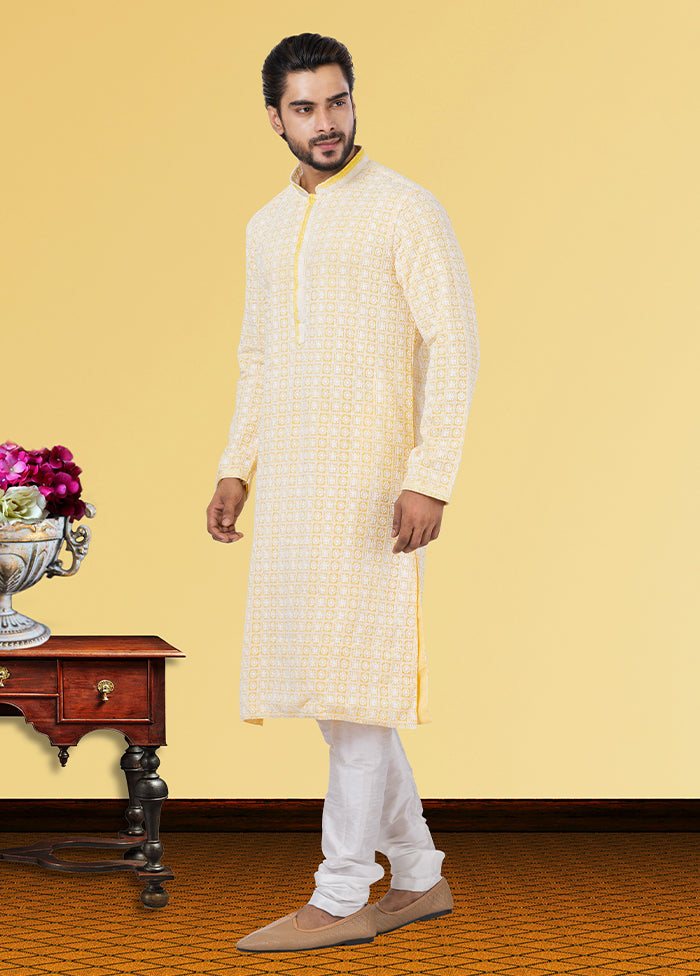 Multicolor Georgette 2 Pc Kurta Pajama Set