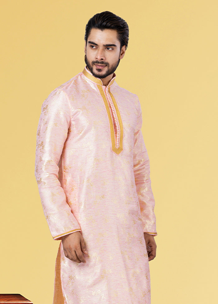 Multicolor Silk 2 Pc Kurta Pajama Set
