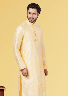 Multicolor Silk 2 Pc Kurta Pajama Set