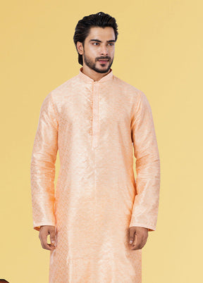 Multicolor Silk 2 Pc Kurta Pajama Set