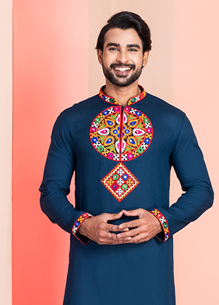 Green Silk Kurta & Pajama Set