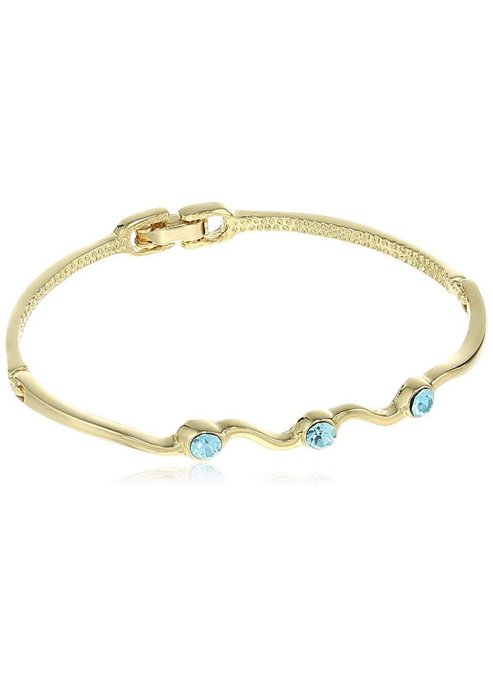 Estele Gold Plated Bracelet - Indian Silk House Agencies