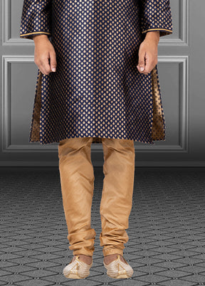 Multicolor Silk 2 Pc Kurta Pajama Set