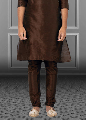 Multicolor Silk 2 Pc Kurta Pajama Set