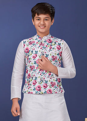 Multicolor Cotton Waist Coat