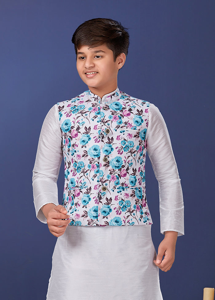 Multicolor Cotton Waist Coat
