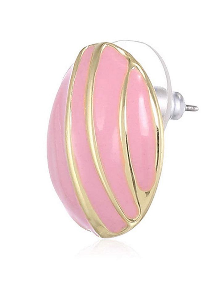 Estele Pink fancy stylish Design Studs for Girls - Indian Silk House Agencies