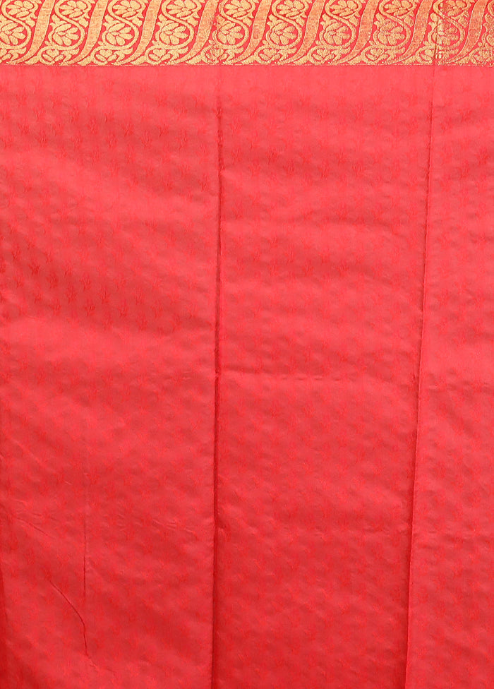 Green Cotton Saree With Blouse Piece