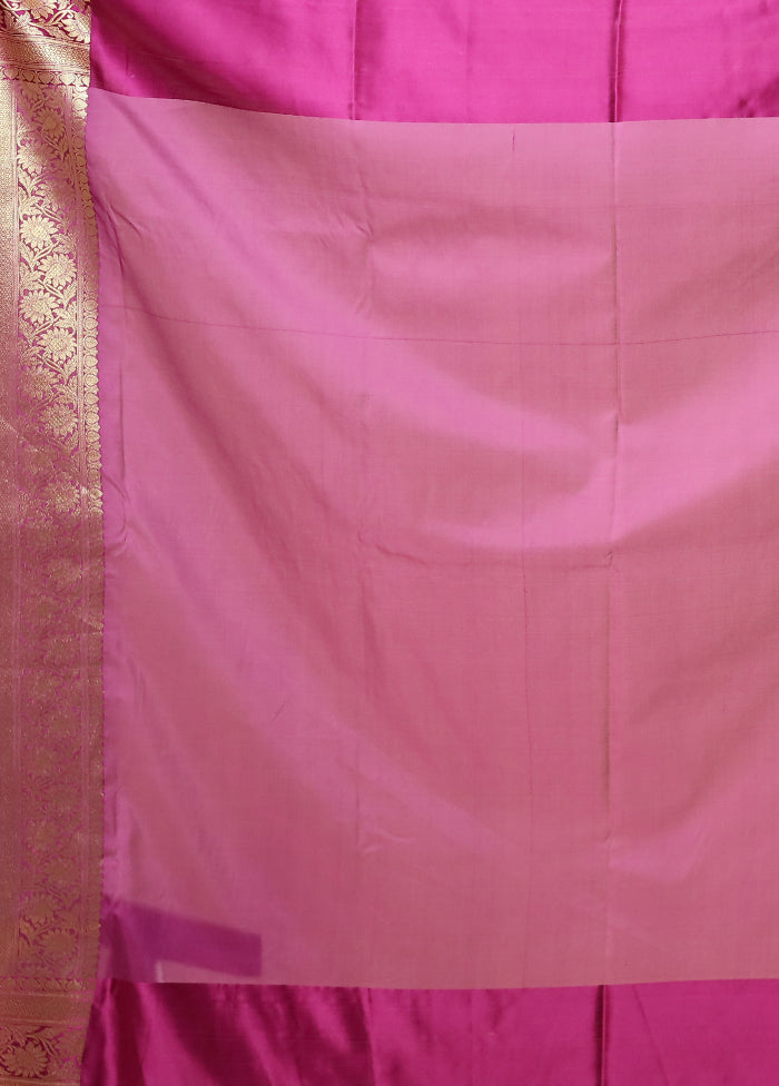 Cream Uppada Silk Saree With Blouse Piece