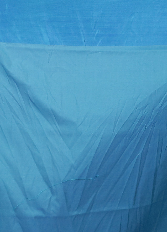 Pink Uppada Silk Saree With Blouse Piece