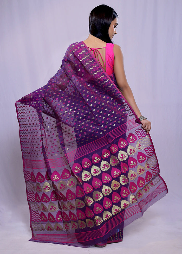 Multicolor Tant Cotton Saree Without Blouse Piece - Indian Silk House Agencies