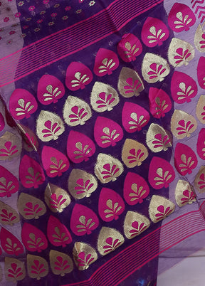 Multicolor Tant Cotton Saree Without Blouse Piece - Indian Silk House Agencies