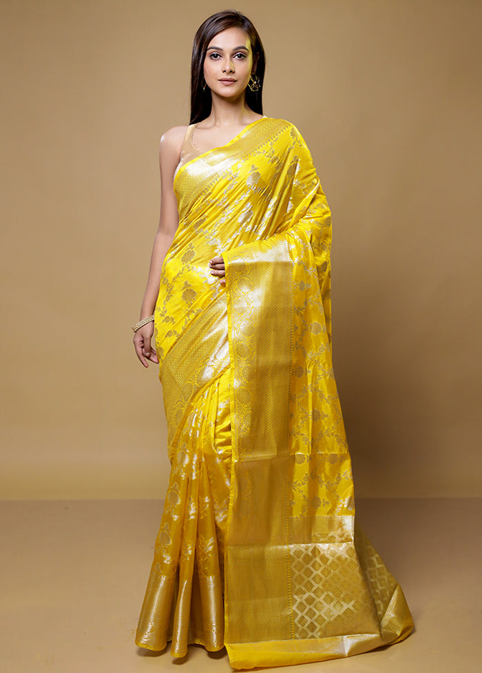 Multicolor Georgette Saree With Blouse Piece