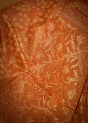 Pink Kora Silk Saree With Blouse Piece - Indian Silk House Agencies