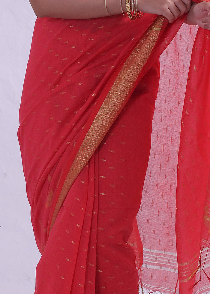 Pink Matka Silk Saree With Blouse Piece - Indian Silk House Agencies