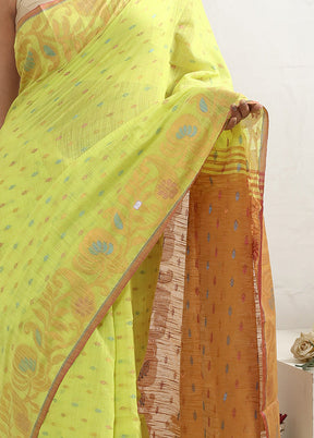 Green Matka Silk Saree With Blouse Piece - Indian Silk House Agencies