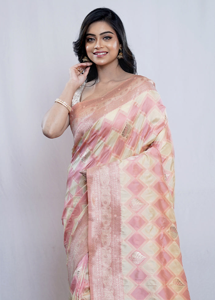 Multicolor Dupion Silk Saree With Blouse Piece - Indian Silk House Agencies