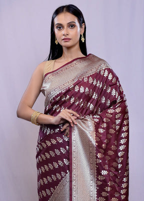 Multicolor Uppada Silk Saree With Blouse Piece - Indian Silk House Agencies