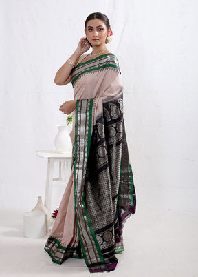 Pink Gadwal Pure Silk Saree Without Blouse Piece - Indian Silk House Agencies