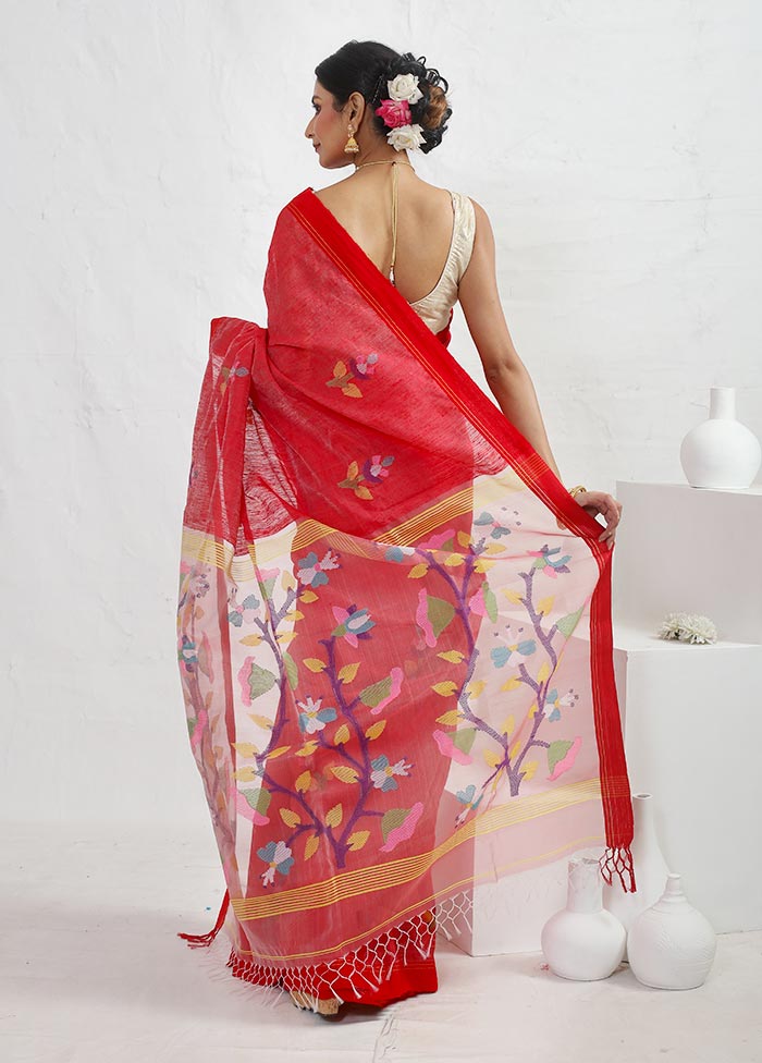 Pink Matka Pure Silk Saree With Blouse Piece - Indian Silk House Agencies