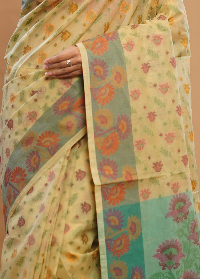 Green Matka Silk Saree With Blouse Piece - Indian Silk House Agencies