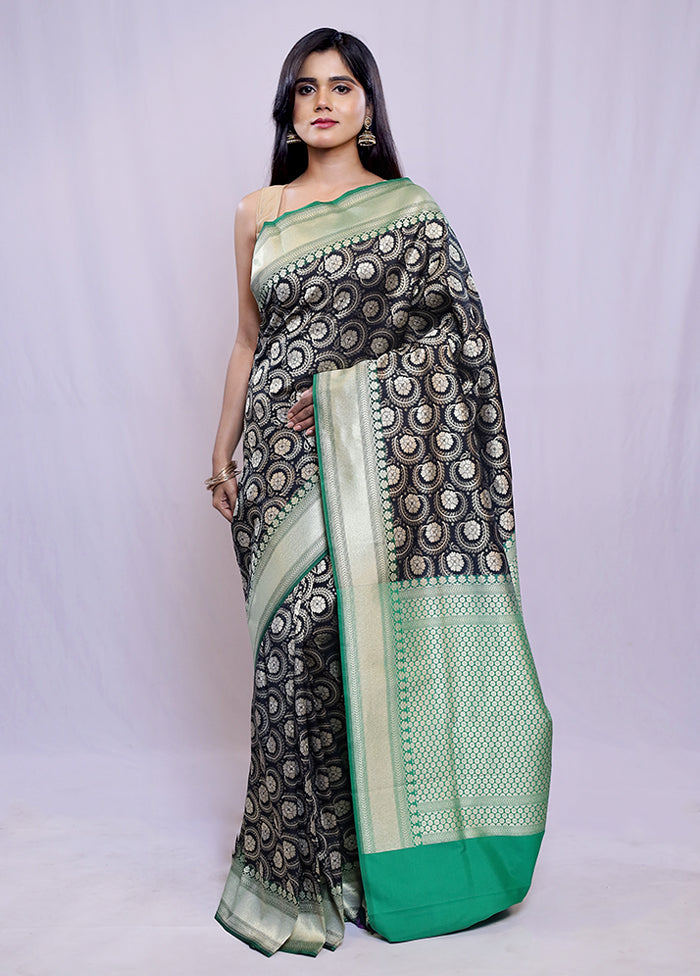 Multicolor Uppada Silk Saree With Blouse Piece - Indian Silk House Agencies