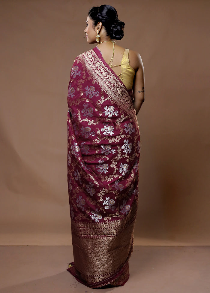 Multicolor Dupion Silk Saree With Blouse Piece - Indian Silk House Agencies