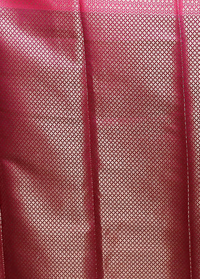 Cream Kora Silk Saree With Blouse Piece