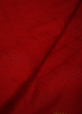 Red Kanjivaram Silk Saree With Blouse Piece - Indian Silk House Agencies