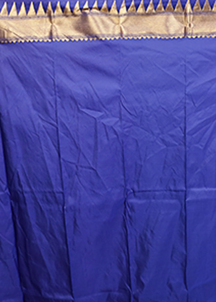 Pink Handloom Kanjivaram Pure Silk Saree With Blouse Piece