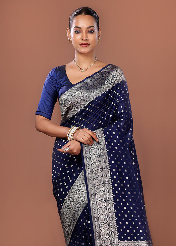 Multicolor Uppada Silk Saree With Blouse Piece