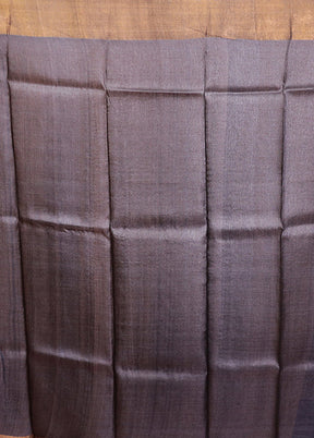 Multicolor Tussar Silk Saree With Blouse Piece