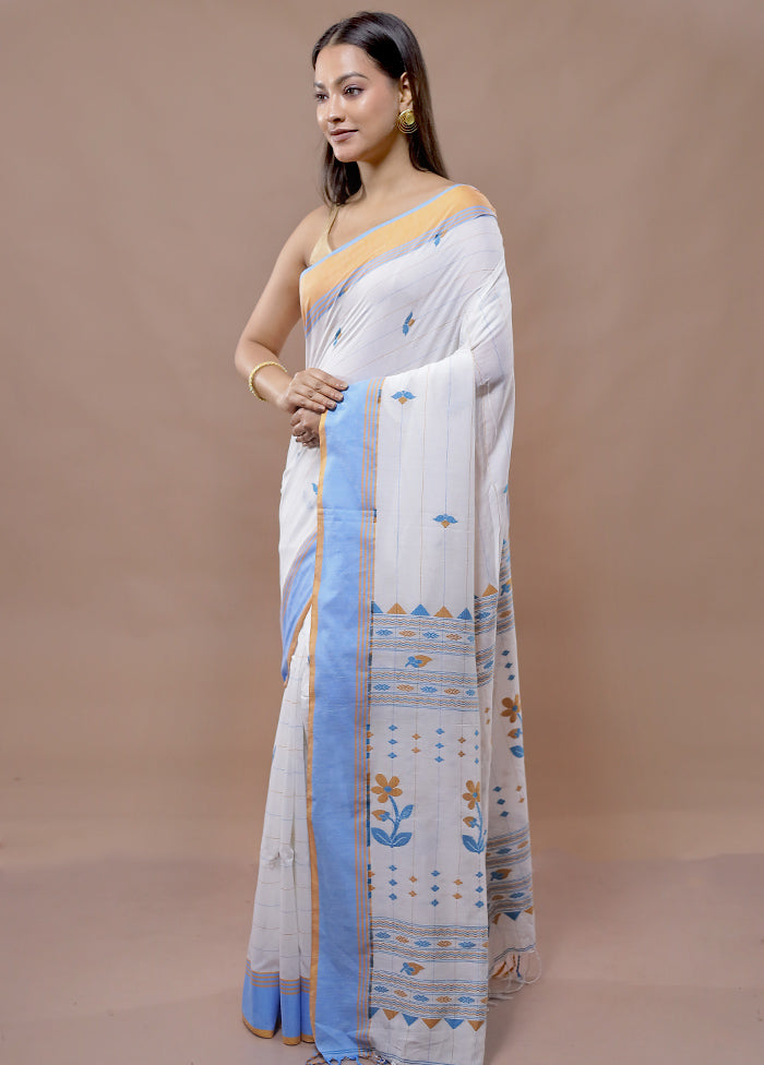 Multicolor Matka Silk Saree With Blouse Piece - Indian Silk House Agencies