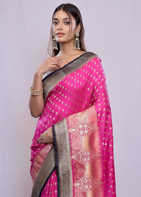 Cream Dupion Silk Saree With Blouse Piece - Indian Silk House Agencies