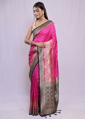 Cream Dupion Silk Saree With Blouse Piece - Indian Silk House Agencies