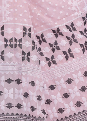 Pink Tant Cotton Saree Without Blouse Piece - Indian Silk House Agencies