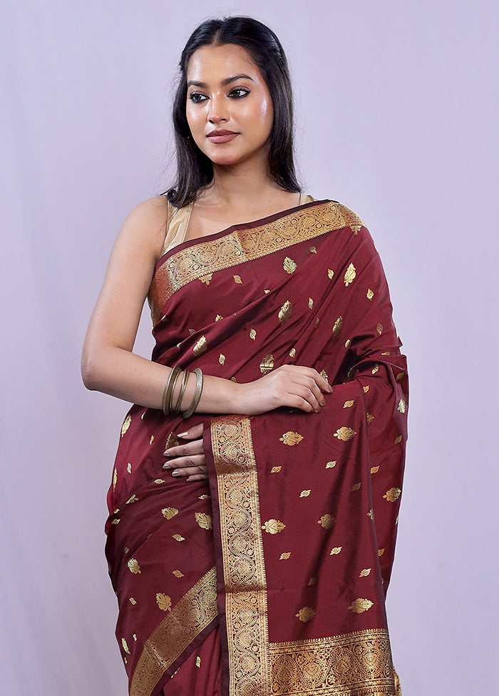 Multicolor Kanjivaram Silk Saree With Blouse Piece - Indian Silk House Agencies