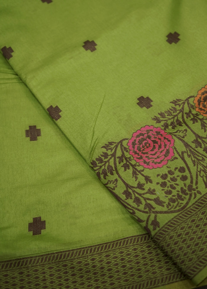 Multicolor Dupion Silk Saree With Blouse Piece - Indian Silk House Agencies