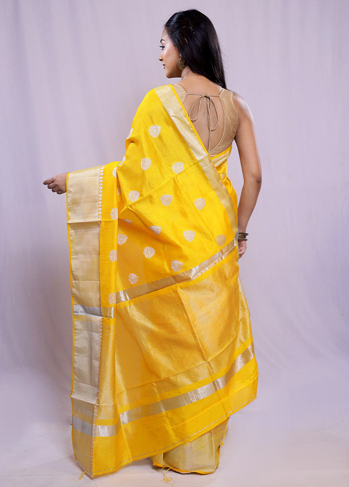 Multicolor Dupion Silk Saree With Blouse Piece - Indian Silk House Agencies