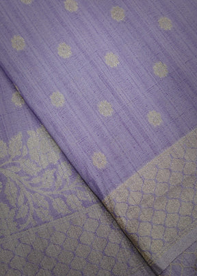 Purple Georgette Saree With Blouse Piece - Indian Silk House Agencies