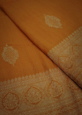 Yellow Georgette Saree With Blouse Piece - Indian Silk House Agencies