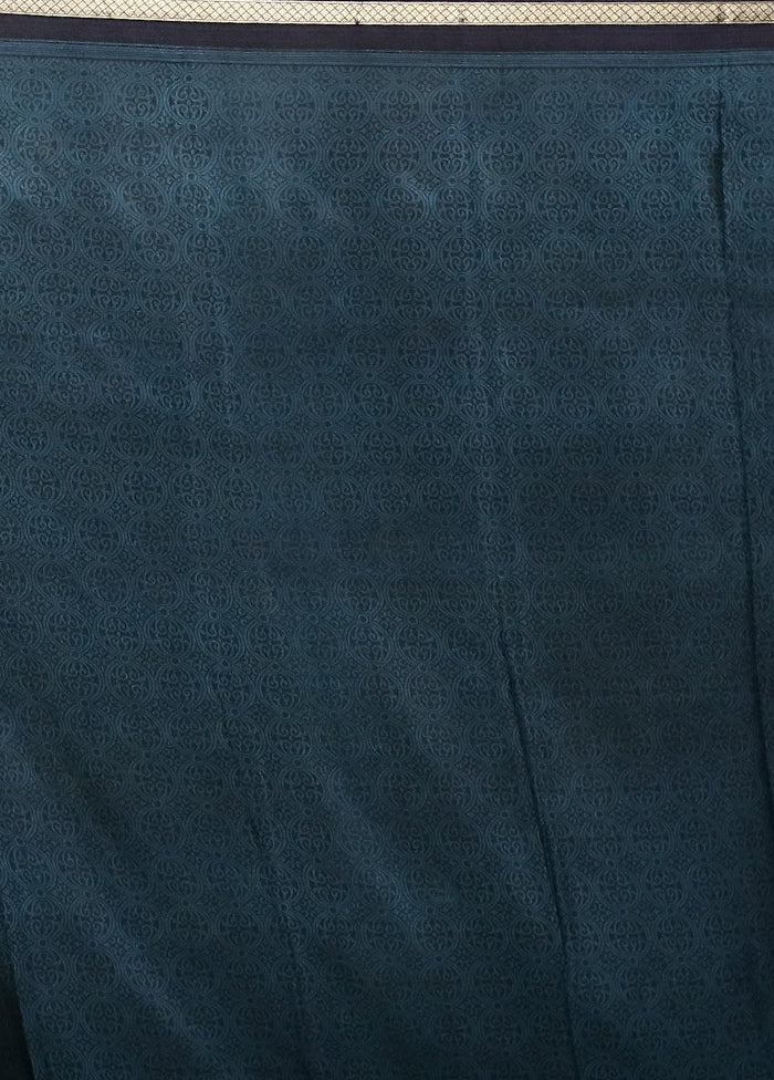 Multicolor Handloom Chiffon Pure Silk Saree With Blouse Piece