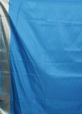 Rust Tanchoi Silk Saree With Blouse Piece